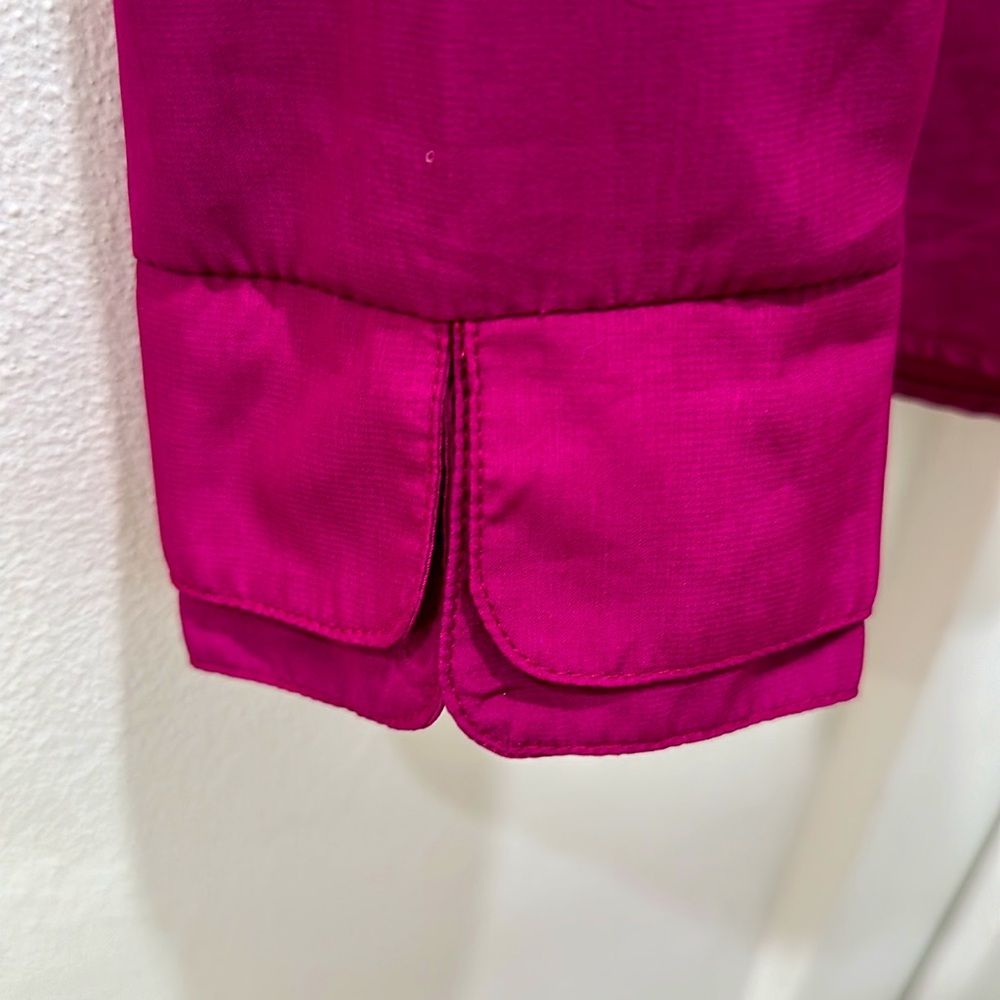 Lulus Raspberry Blouse - Picture 3 of 3